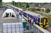 Scottish Borders Railway Opening Ceremony with Instant Marquees i-Domes