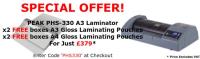 A3 high speed laminator special offer