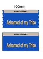 Ashamed of My Tribe Conference Ribbons