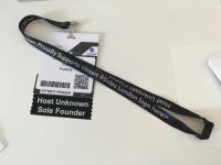 Enigmatic conference ribbons