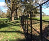 THE FUTURE OF FENCING GALVANIZED AT OSTERLEY PARK