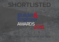 Shortlisted for 'Specialist Contractor of the Year!'
