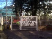'Cat gates' give bilingual school personalised entrance