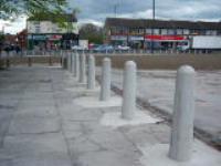 Naylor Concrete supplied Traffic Bollards to Wakefield Project