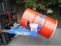 March product focus – Grab-O-Matic range of SC10 Fork Truck Attachment Drum Rotators