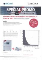 Compressed Air Dryer Promotion for Binder MKF, MKFT, MK & MKT environmental & climatic test chambers