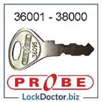 Replacement Keys and Locks for Probe Lockers in the L&F range 36001-38000