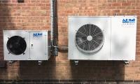 J & E Hall condensing units installed by dessert supplier