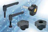 Elesa clamping lever handles and knobs include UL “V0”