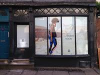 New Sweaty Betty shop opening in York Window vinyls by York Digital Image