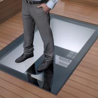 Can I use walk on rooflights in the wet?