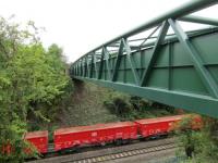 Warren Truss Multi Use bridge over Railway in Tamworth