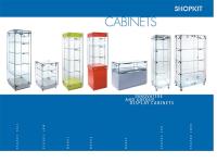 New Display Cabinets brochure from The Shopkit Group