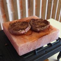 Salt Block Steak With Rosemary Potatoes & Watercress