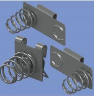 High Performance Coil Spring Battery Contacts