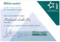 Kee Safety within Tomorrow’s Health and Safety Awards Finalists