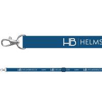 Teal Blue Lanyard With Trigger Clip