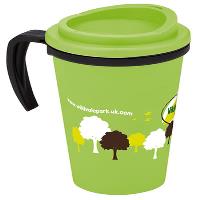 Lime Green Insultated Mug with Handle