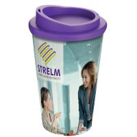 Purple Lid Thermal Cup