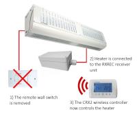 The RXREC RX Receiver Unit For Wireless Control Of Certain Consort Claudgen Fan Heaters And Air Curtains
