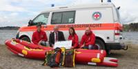 MAHA supports the Lifeguard Service Rottachtal with the Family Rauch Foundation