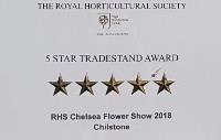 Chilstone win 5 Star Award for a Second Year Running at RHS Chelsea Flower Show 