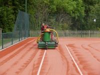 SYNTHETIC CLAY TENNIS COURT MAINTENANCE