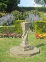 Chilstone Restore Sundial from 1926 for Royal Tunbridge Wells in Bloom