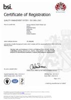 George Roberts successfully transitions to the new ISO 9001 standard