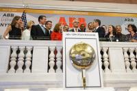 ABB rings NYSE closing bell