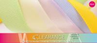 We've added lots more ribbons to our clearance section, perfect for Spring 18!