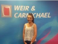Student Experiences Work at Weir & Carmichael