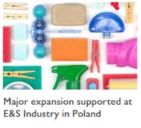Major expansion supported at E&S Industry in Poland