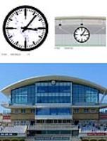 1500mm Bespoke bezel clock for new Trent Bridge Cricket Ground