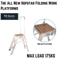The All New Hopstar Folding Work Platforms
