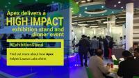 Apex delivers a high impact exhibition stand and dinner event for Laurus Labs