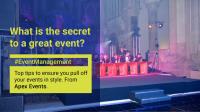 What is the secret to a great event?
