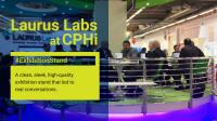 Laurus Labs – custom exhibition stand and evening event