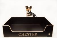 Personalised Wooden Dog Bed In More Sizes