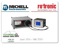 Complete humidity calibration ranges from Michell and Rotronic at Tempmeko 2019