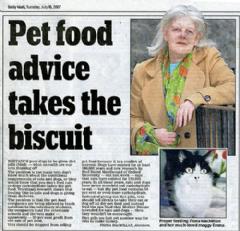 Pet Food Advice Takes The Biscuit