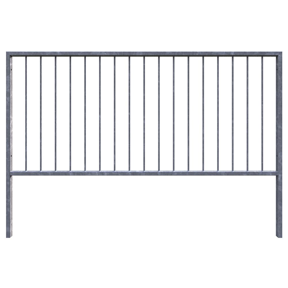 Pedestrian Barrier - 12mm Bar 2m longPattern One