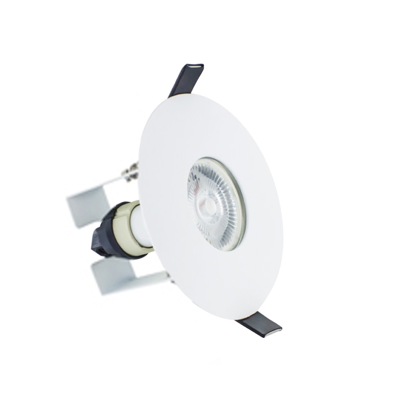 Integral Evofire GU10 Downlight White Insulation Coverable 70-100mm