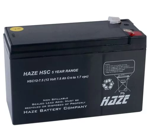 Suppliers Of HSC12-7.5, 12 Volt 7.5Ah For Test Equipments