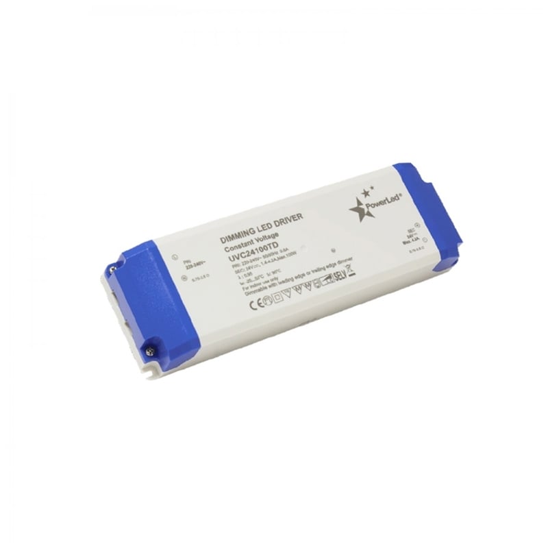 PowerLED Triac Dimmable LED Driver 100W 24V DC