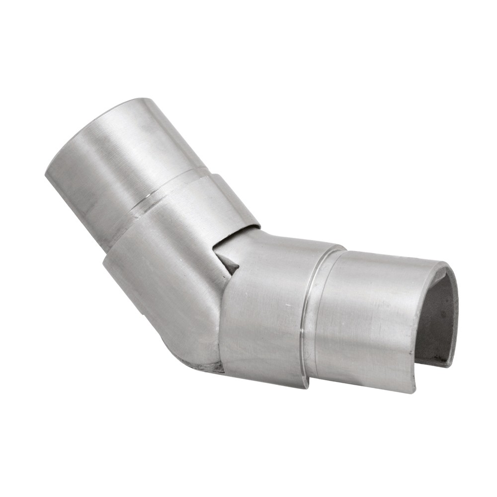 Adjustable Connector - Upwards S/S 316 For Split Tube 42.4mm Fix