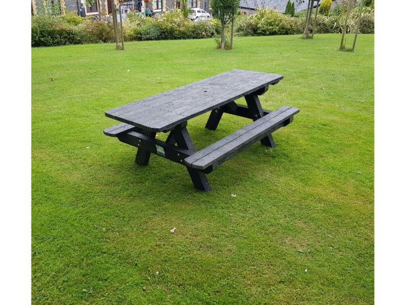 A Frame Picnic Table - Wheelchair Access - Recycled Plastic