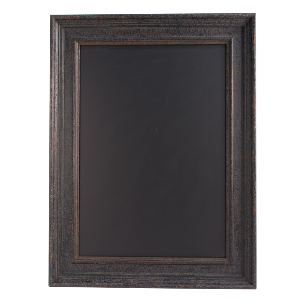 Shabby Chic Black Framed Chalk Wall Boards