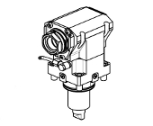 Axial geared-up I&#61;1:2 driven tool H&#61;72mm