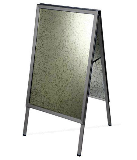 Snap frame A-board double sided for A1 (594x840 mm Width posters